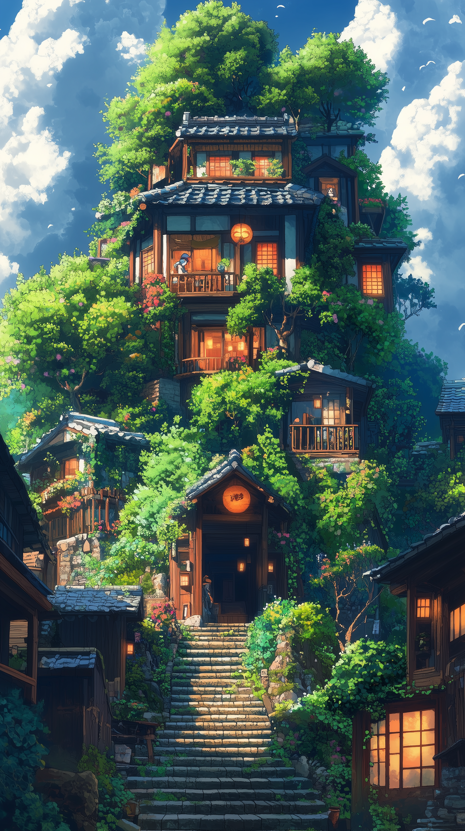 Japanese forest House